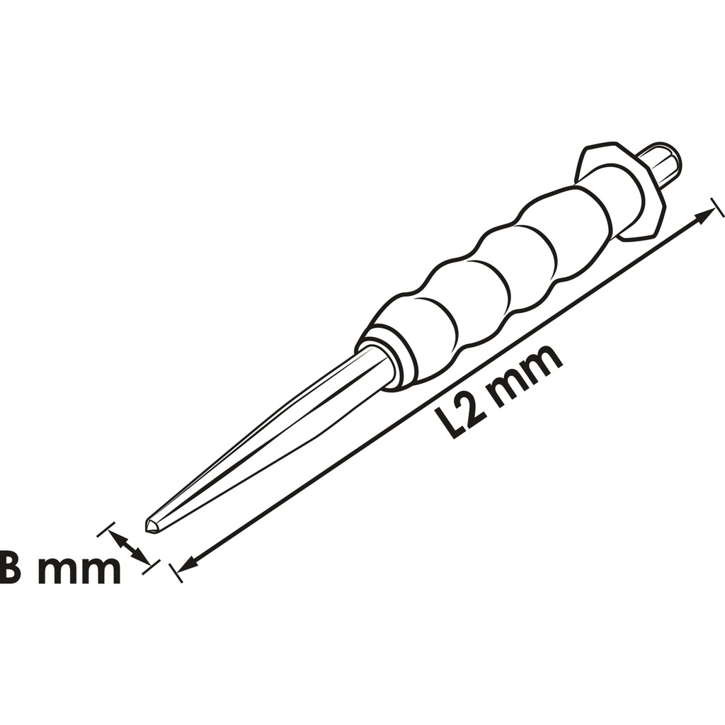 Centre punch V6210-10, VIGOR (2)