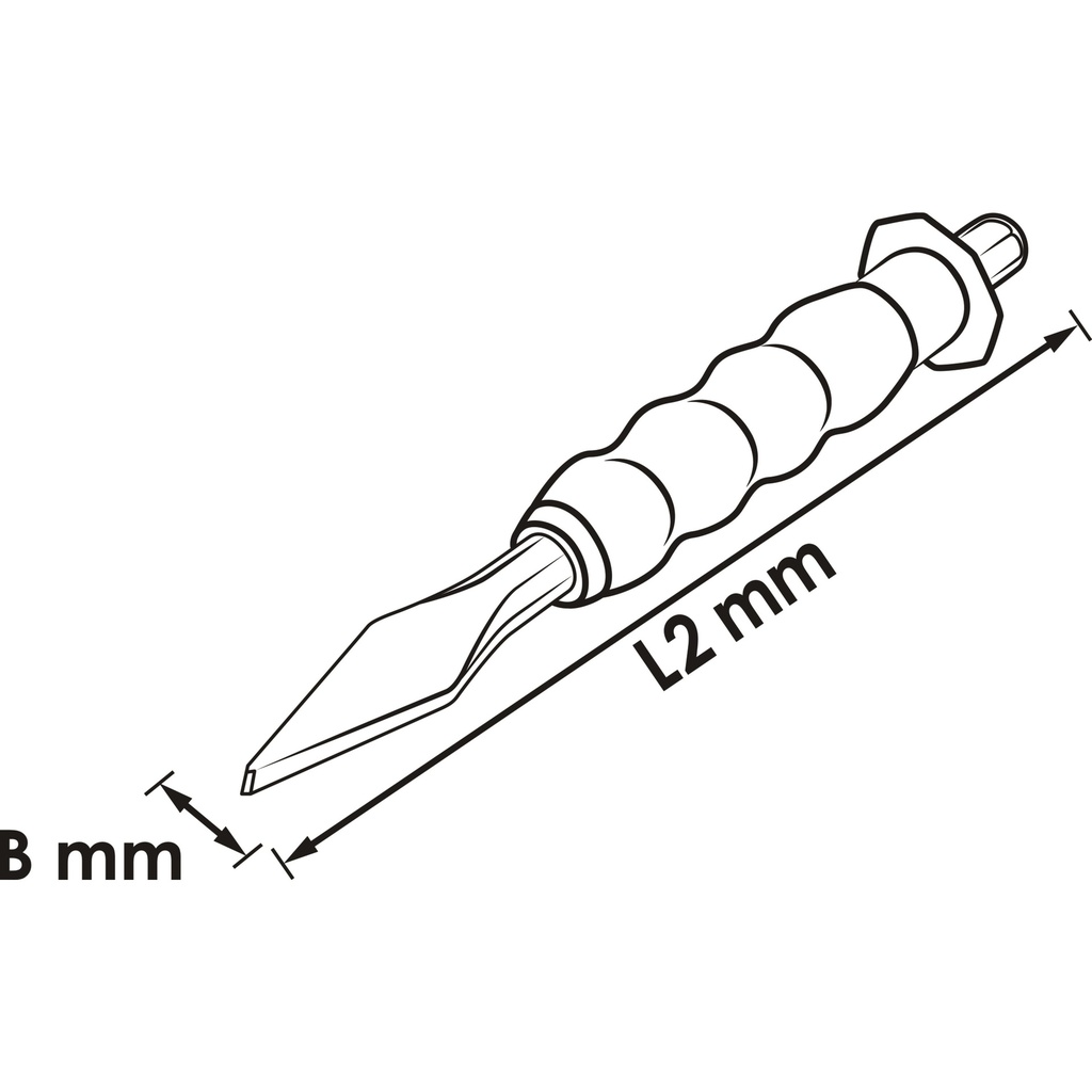 Cape chisel V6230-7, VIGOR (2)
