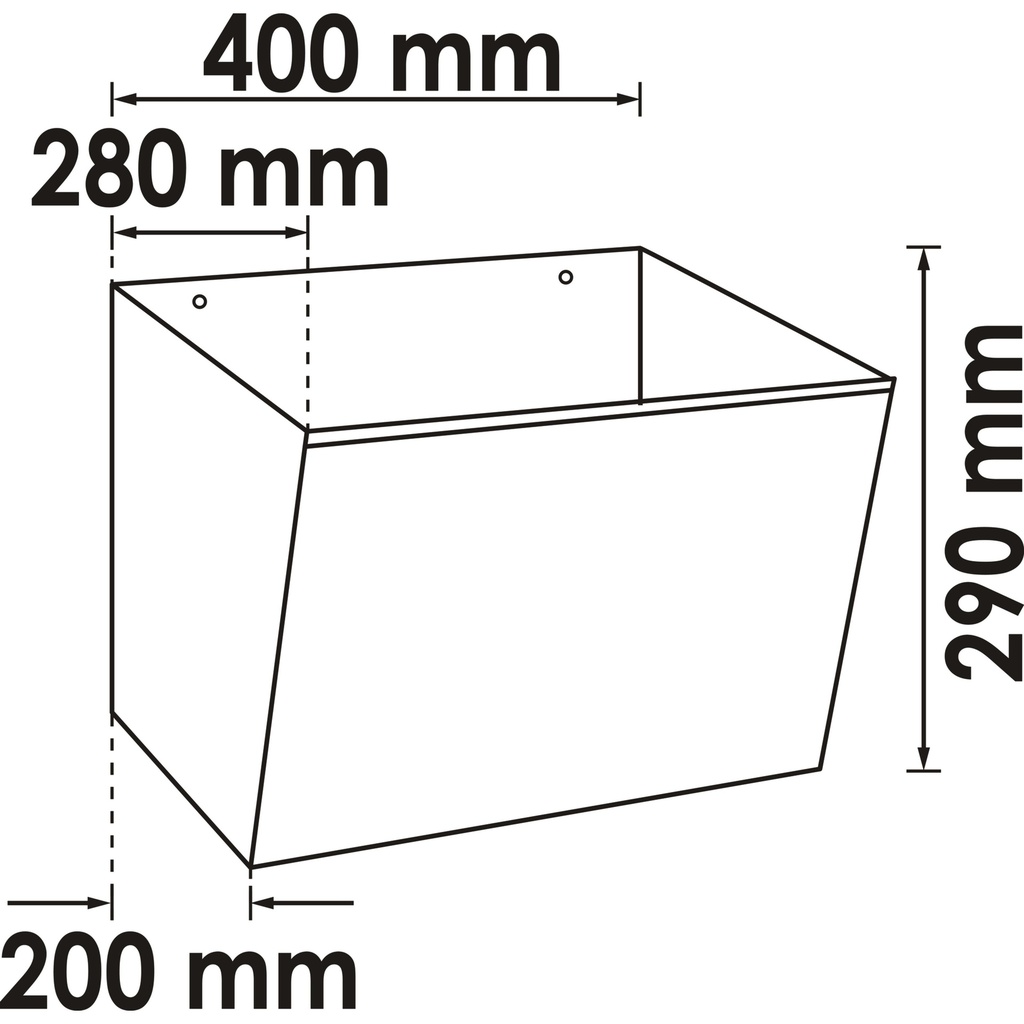 Waste bin V6395, VIGOR (2)