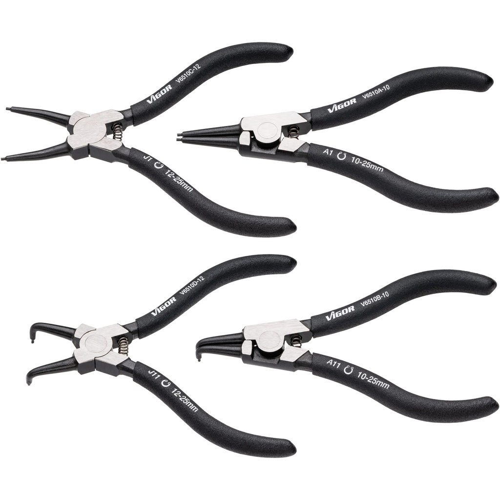 Circlip pliers set ∙ 140 mm V6510-10/4,  (4)
