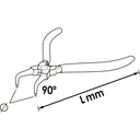 Circlip pliers V6510D-19, VIGOR (2)