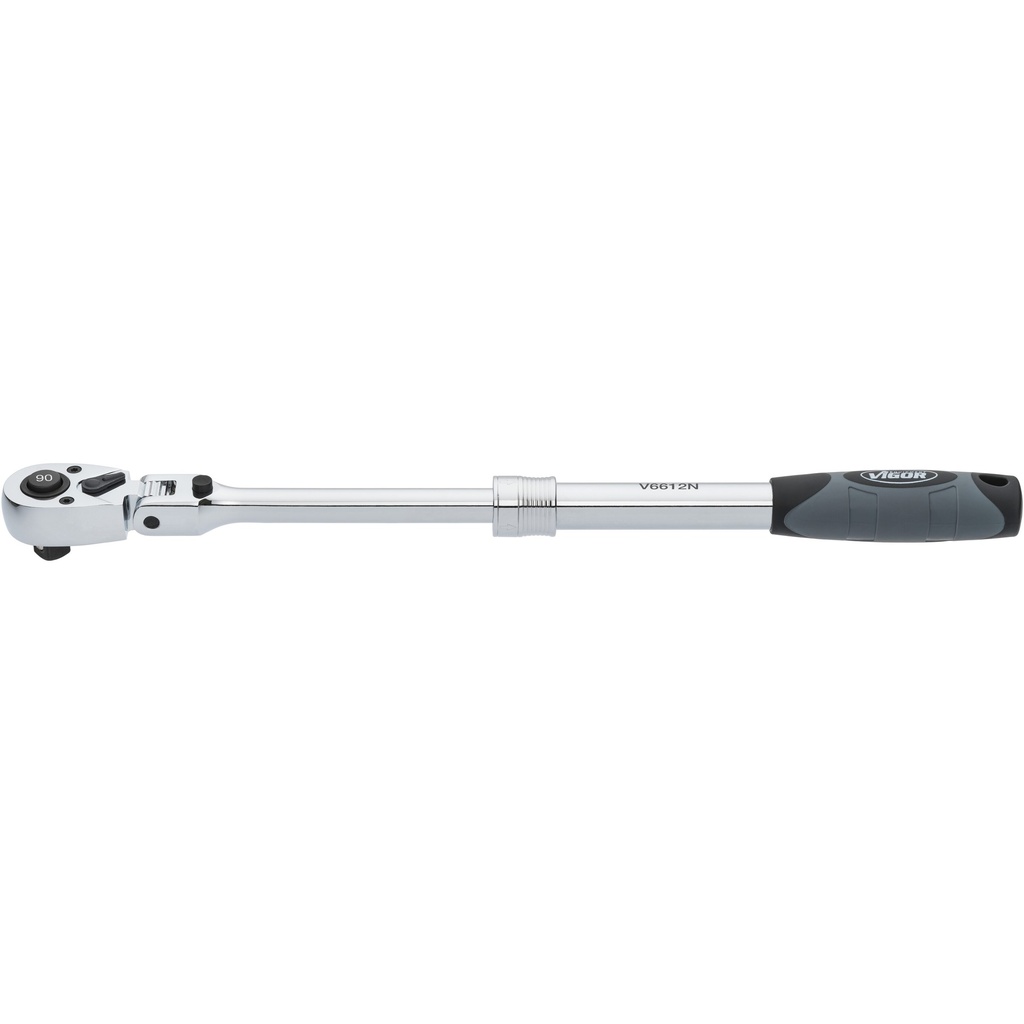 Telescopic reversible ratchet with hinge (2)