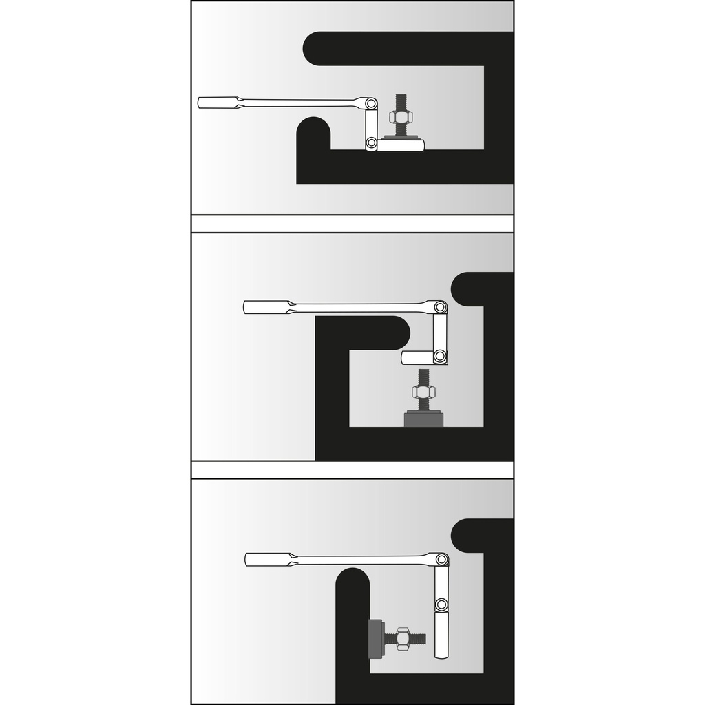 Double joint ratcheting combination wren (2)