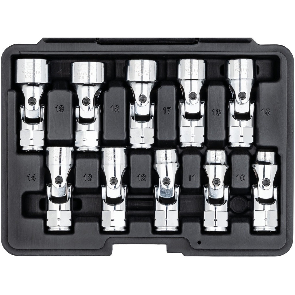 Flexible head wrench set V7513, VIGOR (4)