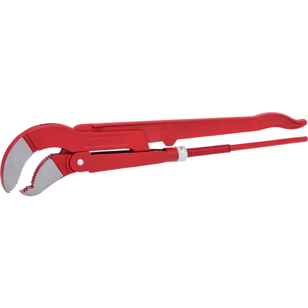 Swed. pattern pipe wrench 45° angled, 3" (113.3000, KS TOOLS)