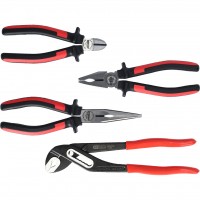 Knaibļu komplekts ERGOTORQUE, 4 daļas, 160-240 mm (115.1004, KS TOOLS)