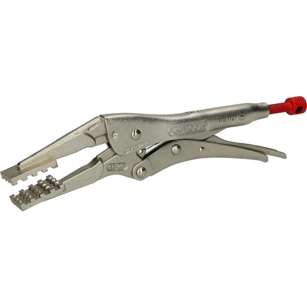 Šļūteņu skavu knaibles, 230 mm (115.1127, KS TOOLS)