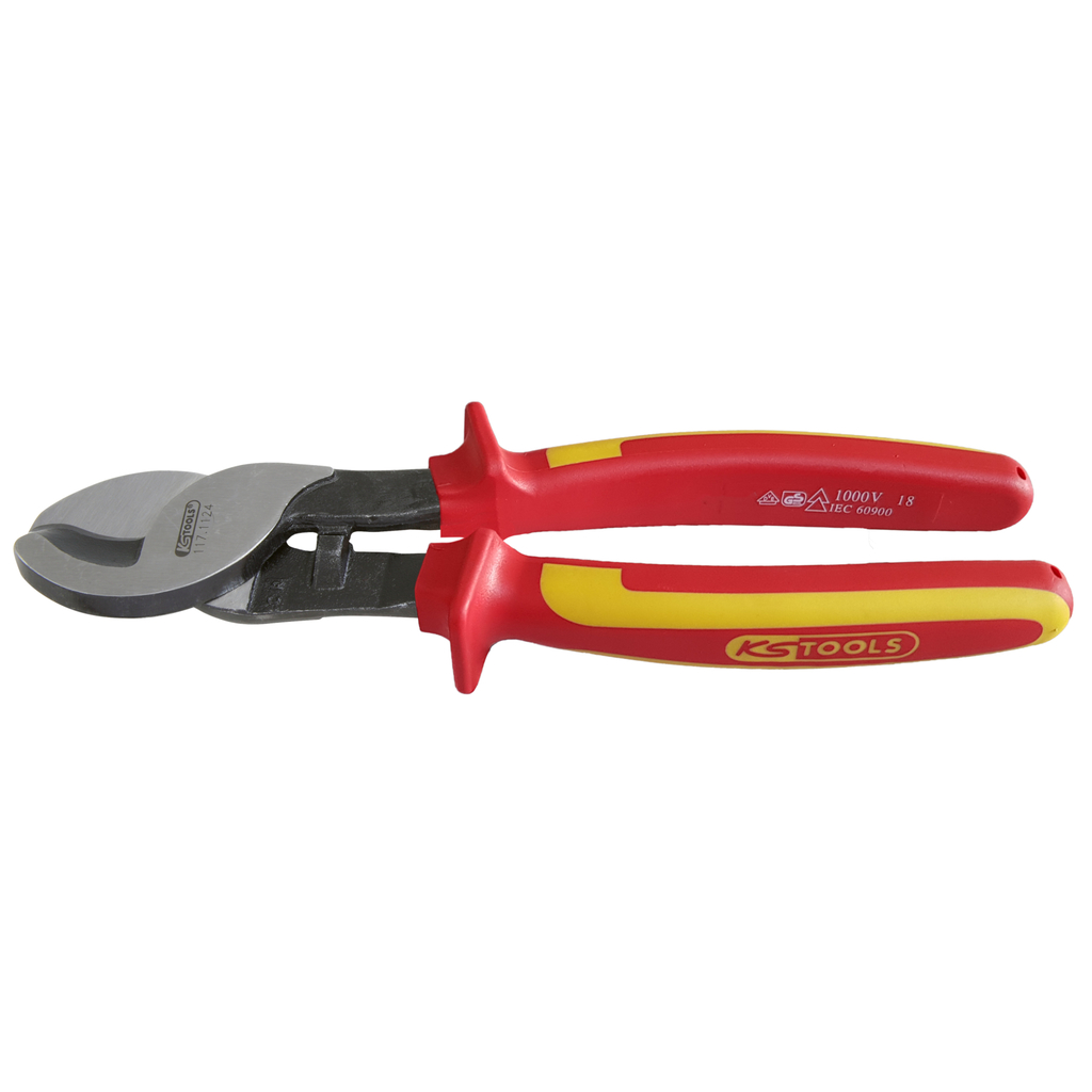 ERGOTORQUE VDE kabeļu griešanas knaibles, 245 mm (117.1124, KS TOOLS)