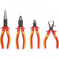 VDE replių rinkinys ERGOTORQUE, 4 dalys (2 variantas) (117.1160, KS TOOLS)
