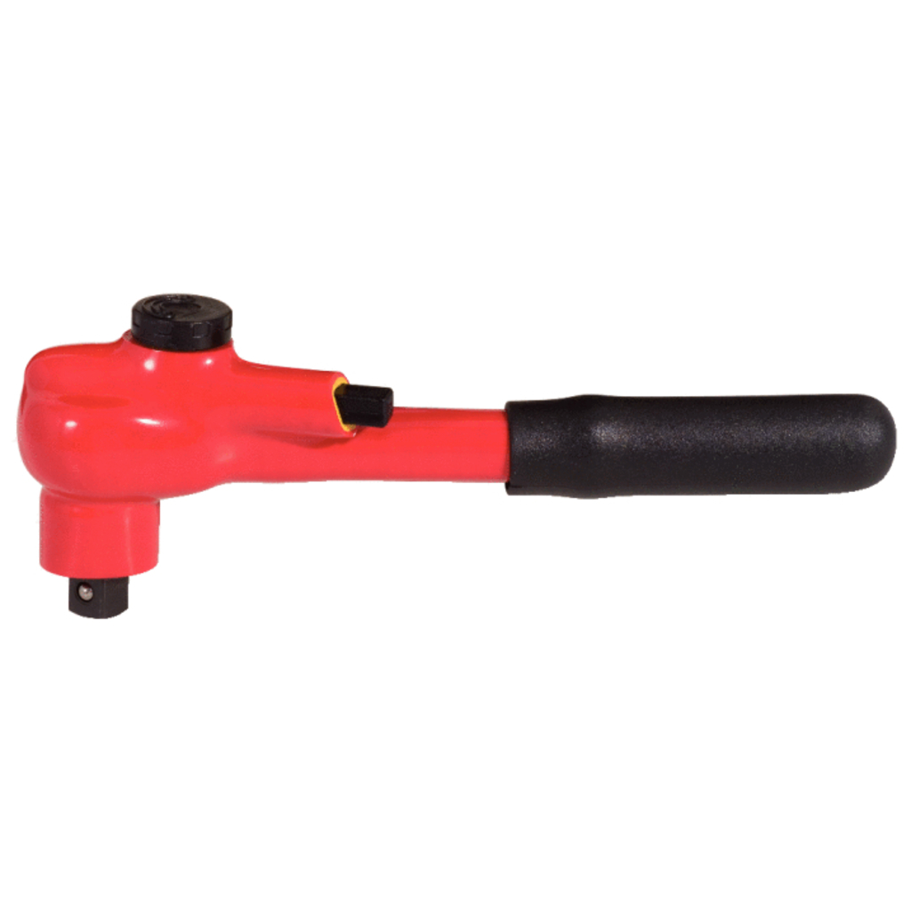 Izolēts pārslēdzams sprūdrats 1/2", 78 mm (117.1200, KS TOOLS)