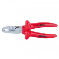 Izoliacijos nuėmimo replės 1000 V, 185 mm, iki 10 mm (117.1225, KS TOOLS)