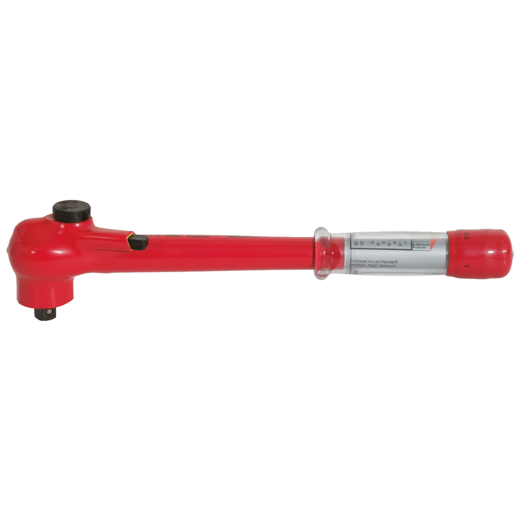Izoliuotas dinamometrinis raktas 1/2", 5-50 Nm (117.1300, KS TOOLS)
