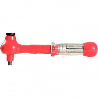 Mini dinamometrinis raktas 1/4" su izoliacija ir perjungiama terkšle, 2-10 Nm (117.1400, KS TOOLS)