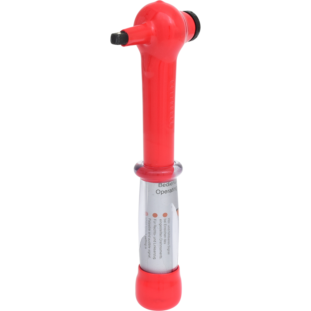 Mini dinamometrinis raktas 1/4" su izoliacija ir perjungiama terkšle, 5-25 Nm (117.1402, KS TOOLS)