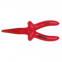 Ilgažiotės plokščiosios replės 1000 V, 160 mm (117.1716, KS TOOLS)