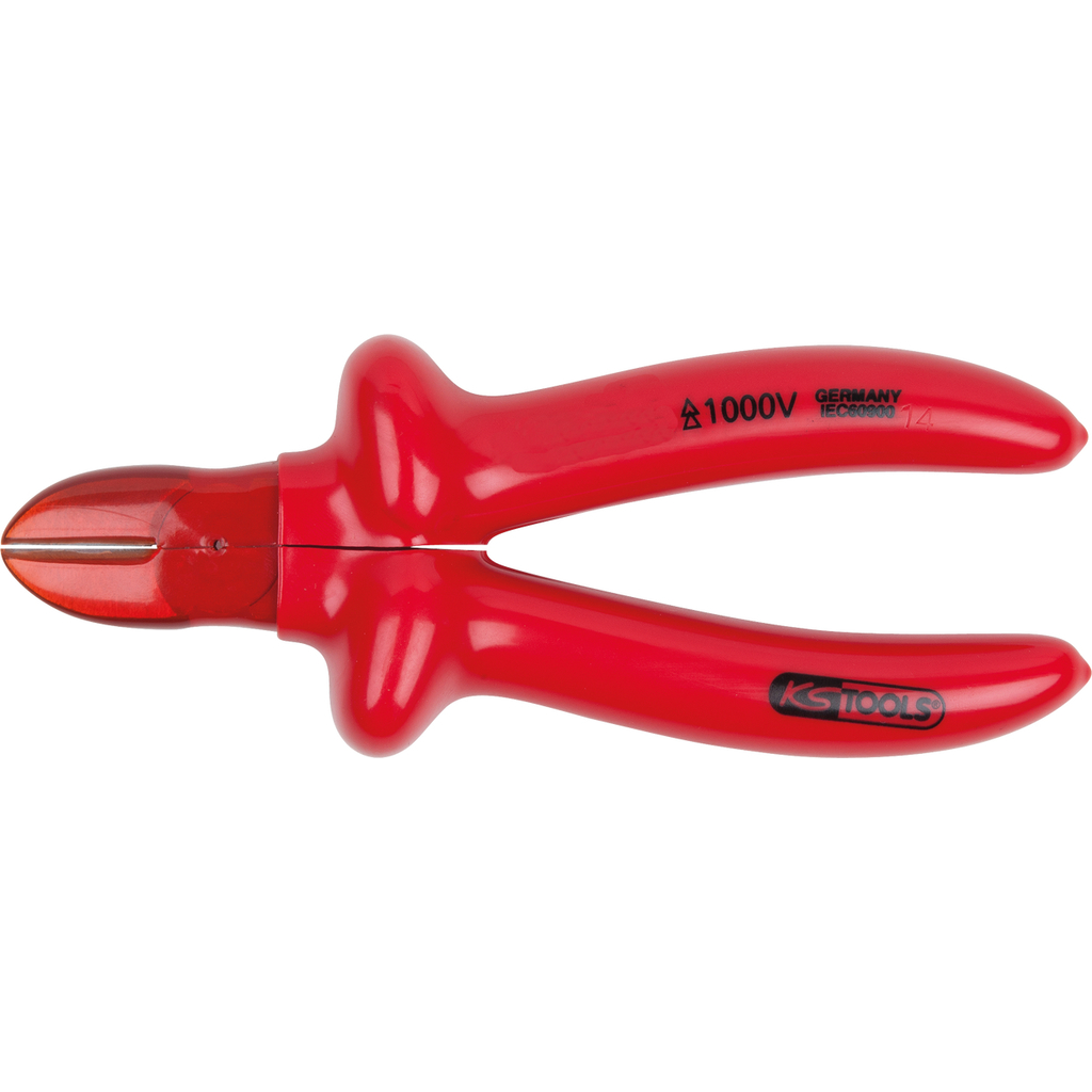 Šoninio kirpimo replės 1000 V, 180 mm (117.1722, KS TOOLS)
