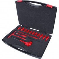 Izoliuotų galvučių raktų rinkinys 1/2", 15 dalių (117.1883, KS TOOLS)