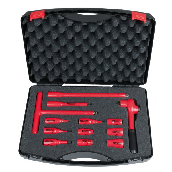 Izoliuotų galvučių raktų rinkinys 3/8", 13 dalių (117.1888, KS TOOLS)