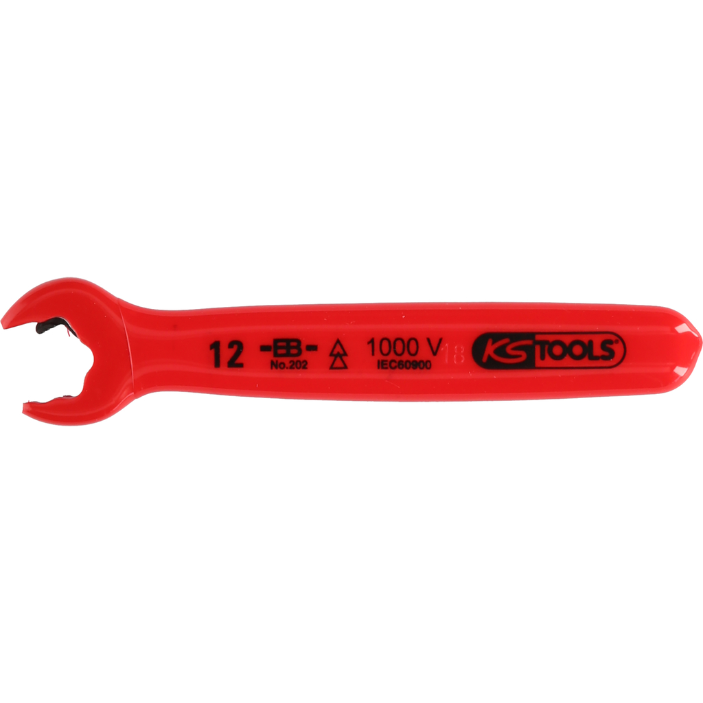 Izoliuotas terkšlinis plokščias raktas, 19 mm (117.2268, KS TOOLS)