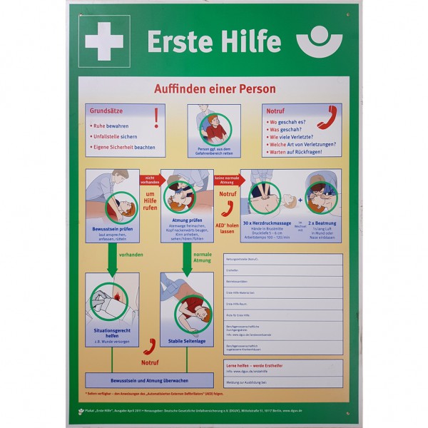 Schild Erste Hilfe Aushang (117.2479, KS TOOLS)