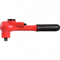 Izoliuota perjungiama terkšlė VDE 3/8", 32 dantys, su fiksavimo mechanizmu (117.3800, KS TOOLS)