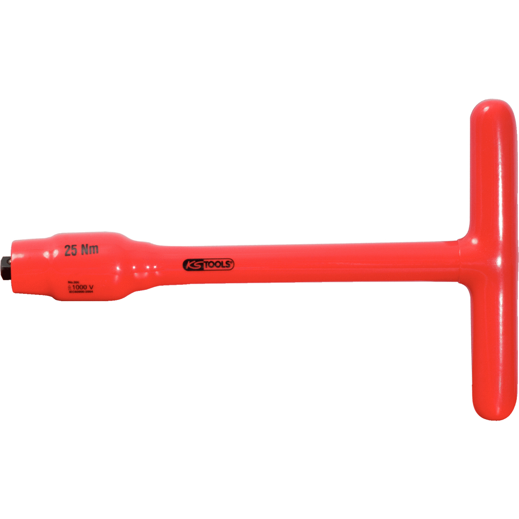 VDE torque limiter, T-grip 3/8", 0-25Nm (117.3808, KS TOOLS)