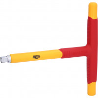 Izoliuotas T formos rankenos raktas 3/8" su išoriniu kvadratu, 200 mm (117.5240, KS TOOLS)