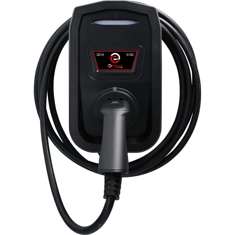 Uzlādes stacija ar Type 2 uzlādes kabeli, 7,4 kW, 32 A, 230 V, ar RFID, ar skaitītāju (117.7571, KS TOOLS)