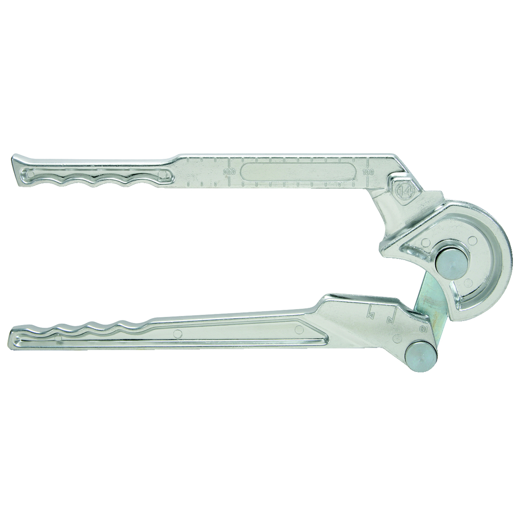 Dviejų rankų varinių vamzdelių lenkiklis, 14 mm (122.0014, KS TOOLS)