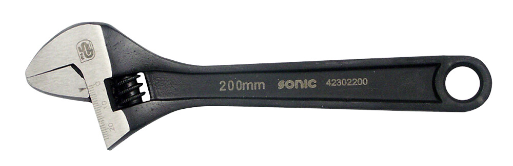 Reguliuojamas raktas 8 col., 200 mm (42301200, SONIC)