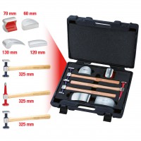 Virsbūves izlīdzināšanas instrumentu komplekts, 7 gab. (140.2100, KS TOOLS)