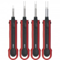 Professional truck terminal extractor tool, 4pcs, Upgrade 2 (150.0810, KS TOOLS)