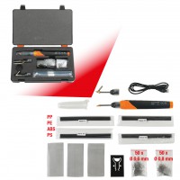 Akumuliatorinis plastiko remonto rinkinys, 134 vnt. (150.1010, KS TOOLS)