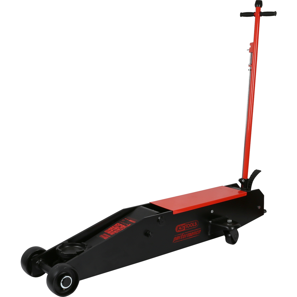 Hidrauliskais tērauda domkrats, 10 000 kg, pacelšanas augstums 160–560 mm (160.1065, KS TOOLS)