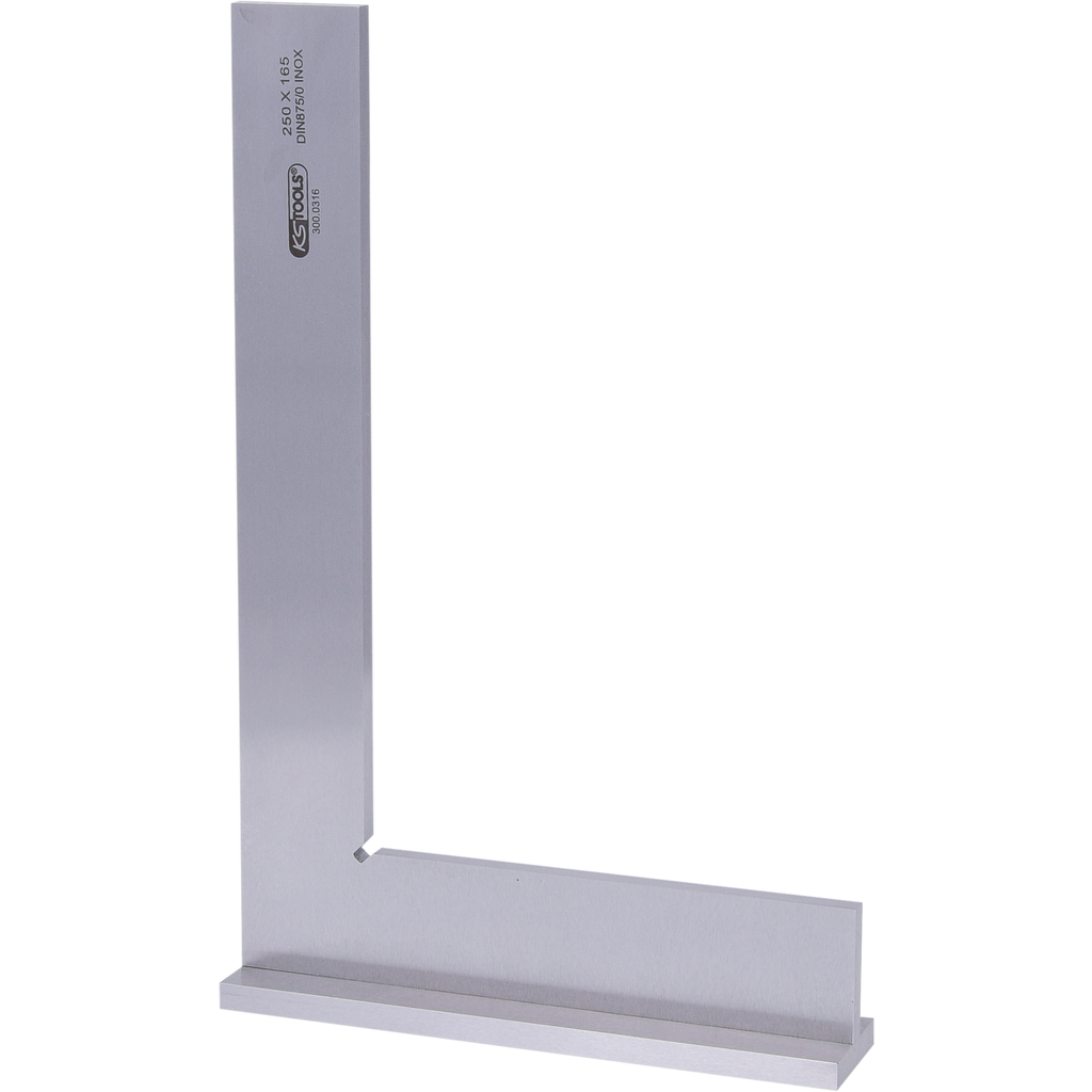 Engineers square with stock, 250mm (300.0316, KS TOOLS)