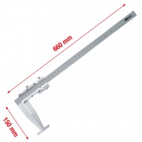 Vernier caliper, 0-500mm (300.0530, KS TOOLS)
