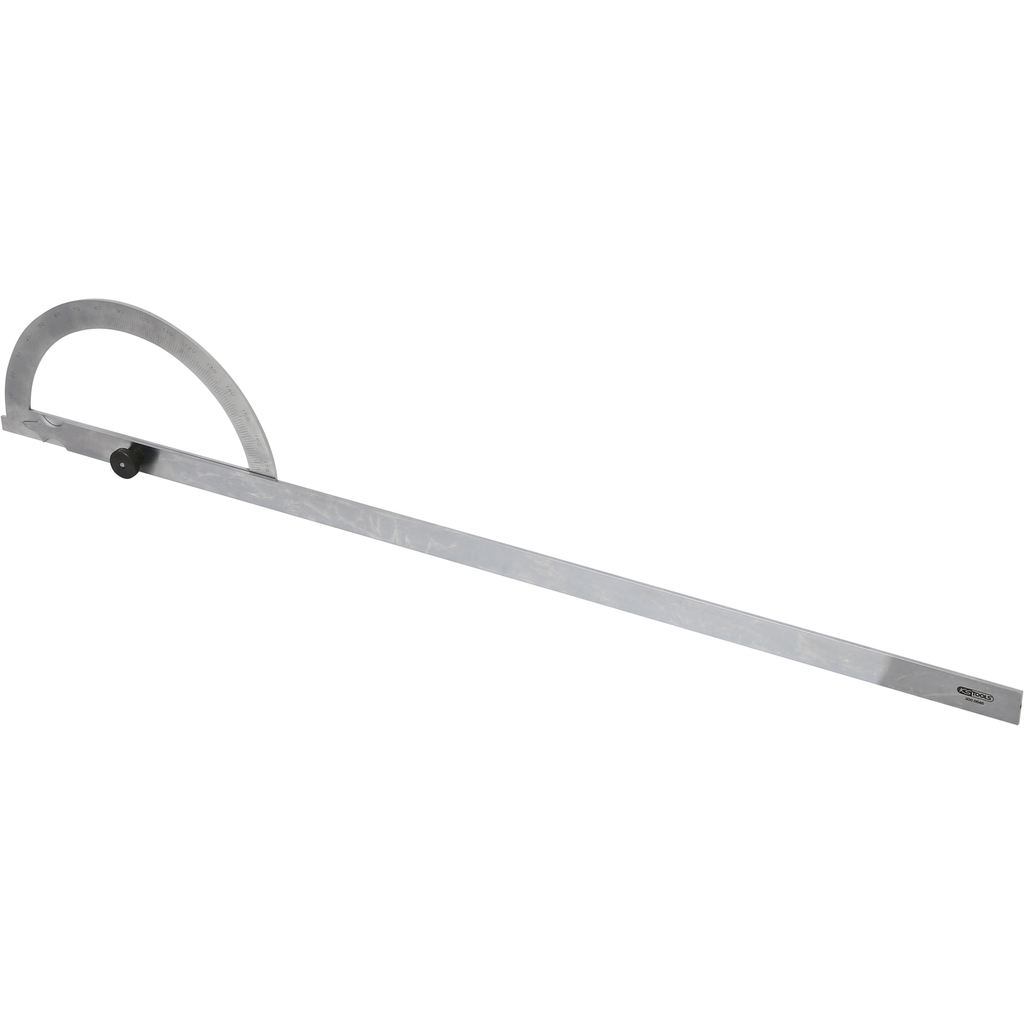 Tērauda leņķmērs 0-180°, 300 x 800 mm (300.0646, KS TOOLS)