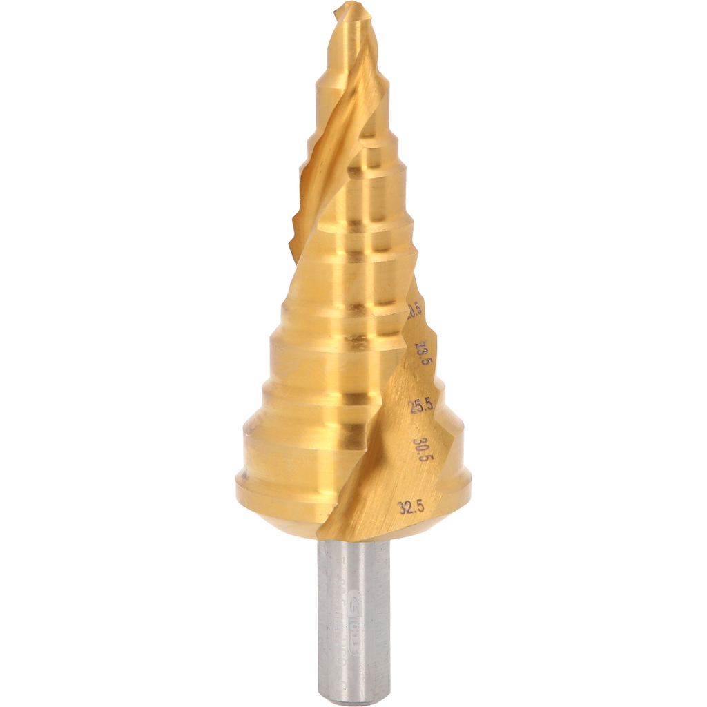 Pakopinis grąžtas HSS TiN, Ø 7-32,5 mm (330.2363, KS TOOLS)