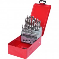HSS G drill bit set, 25pcs, 1-13mm (330.2613, KS TOOLS)