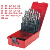 HSS G drill bit set, 25pcs, 1-13mm (330.2623, KS TOOLS)
