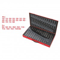 HSS-G drill assortment, 230pcs (330.2650, KS TOOLS)