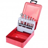 HSS cone&deburrer set,6pcs,6,3-20,5mm (336.0406, KS TOOLS)
