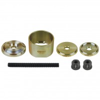 Silentblokų keitimo įrankių rinkinys, skirtas VW / Audi / Seat / Skoda, 7 dalių (440.0295, KS TOOLS)
