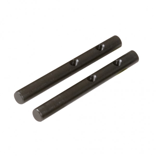 Apaļi adapteri, 8 mm, 2 gab., melnināti (450.0193, KS TOOLS)