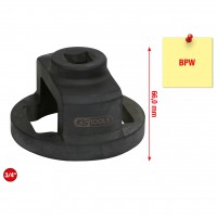 3/4 col. ašies veržlių raktas BPW, 65 mm (450.0204, KS TOOLS)