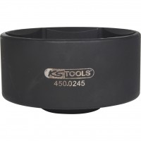 Ašies veržlių raktas Volvo, 6 briaunų, 80 mm, 3/4 col. (450.0245, KS TOOLS)