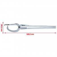 Brake spring pliers, 500mm (450.0320, KS TOOLS)