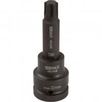 1" gara trieciena uzgaļa muciņa Torx skrūvēm, T60 (450.0471, KS TOOLS)