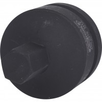 1" trumpa smūginė antgalinė galvutė vidiniam šešiabriauniui, 17 mm (450.0476, KS TOOLS)