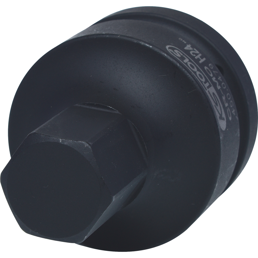 1" trumpa smūginė antgalinė galvutė vidiniam šešiabriauniui, 24 mm (450.0479, KS TOOLS)